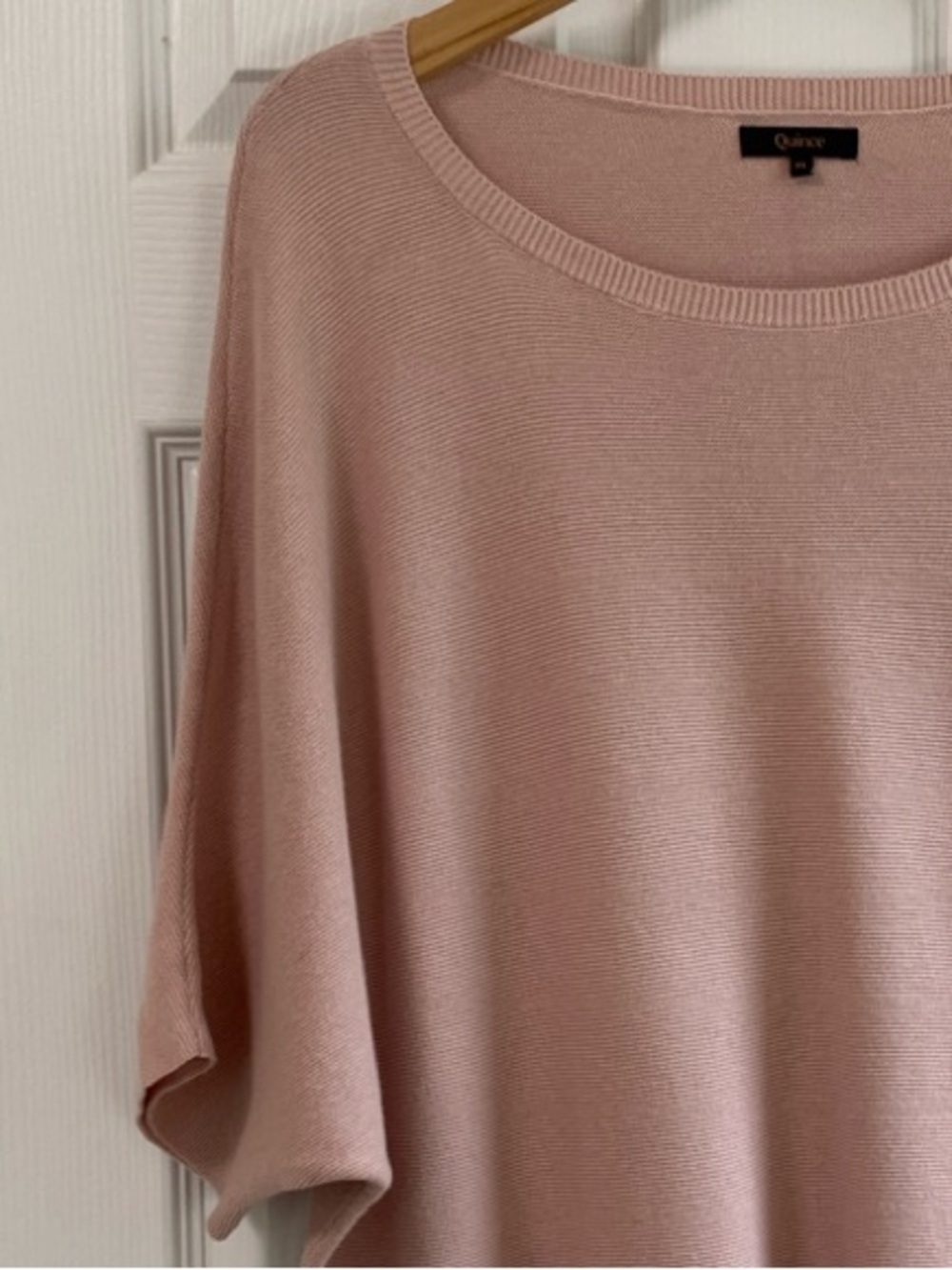 Quince Lightweight Cotton-Cashmere Dolman Sweater XL - Picture 3 of 11